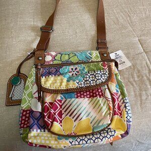 Authentic Fossil Bag WKNDR II Organizr Multi NWT
